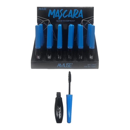 12 pcs Amuse Waterproof Mascara Black (24 pcs in display)