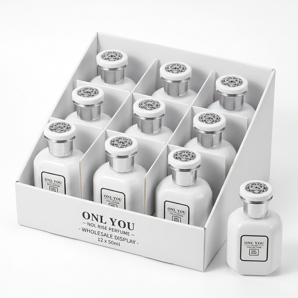 Onlyou Item 1, display box with 12 perfume pieces