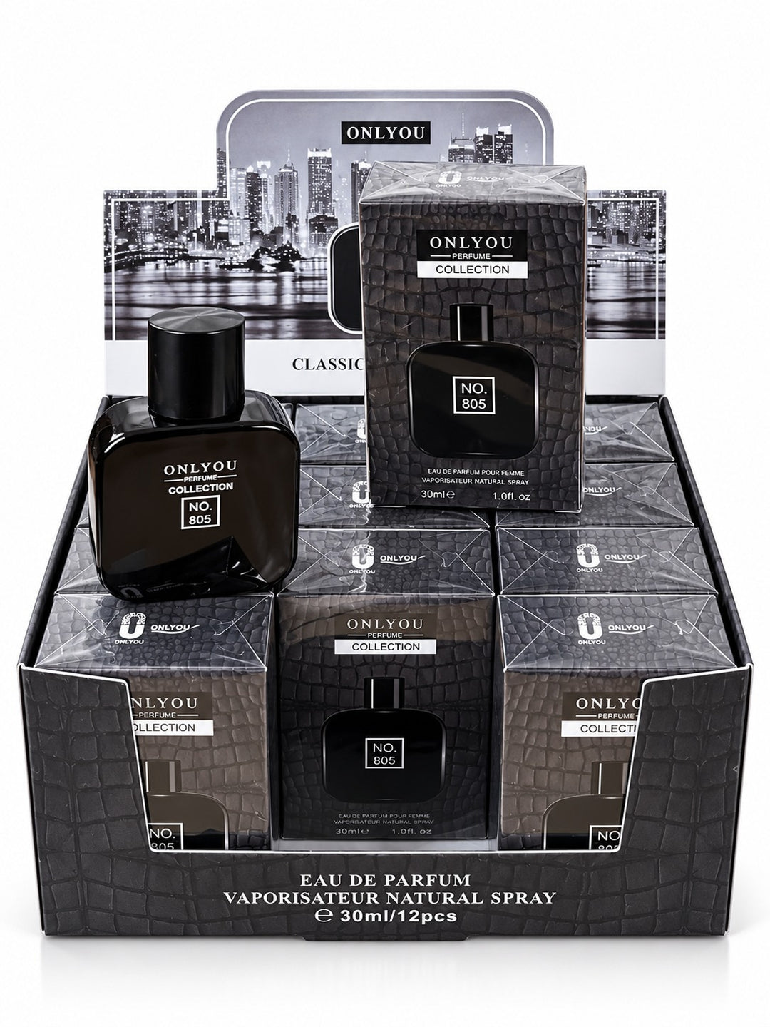 ONLYOU Black city - Box of 12