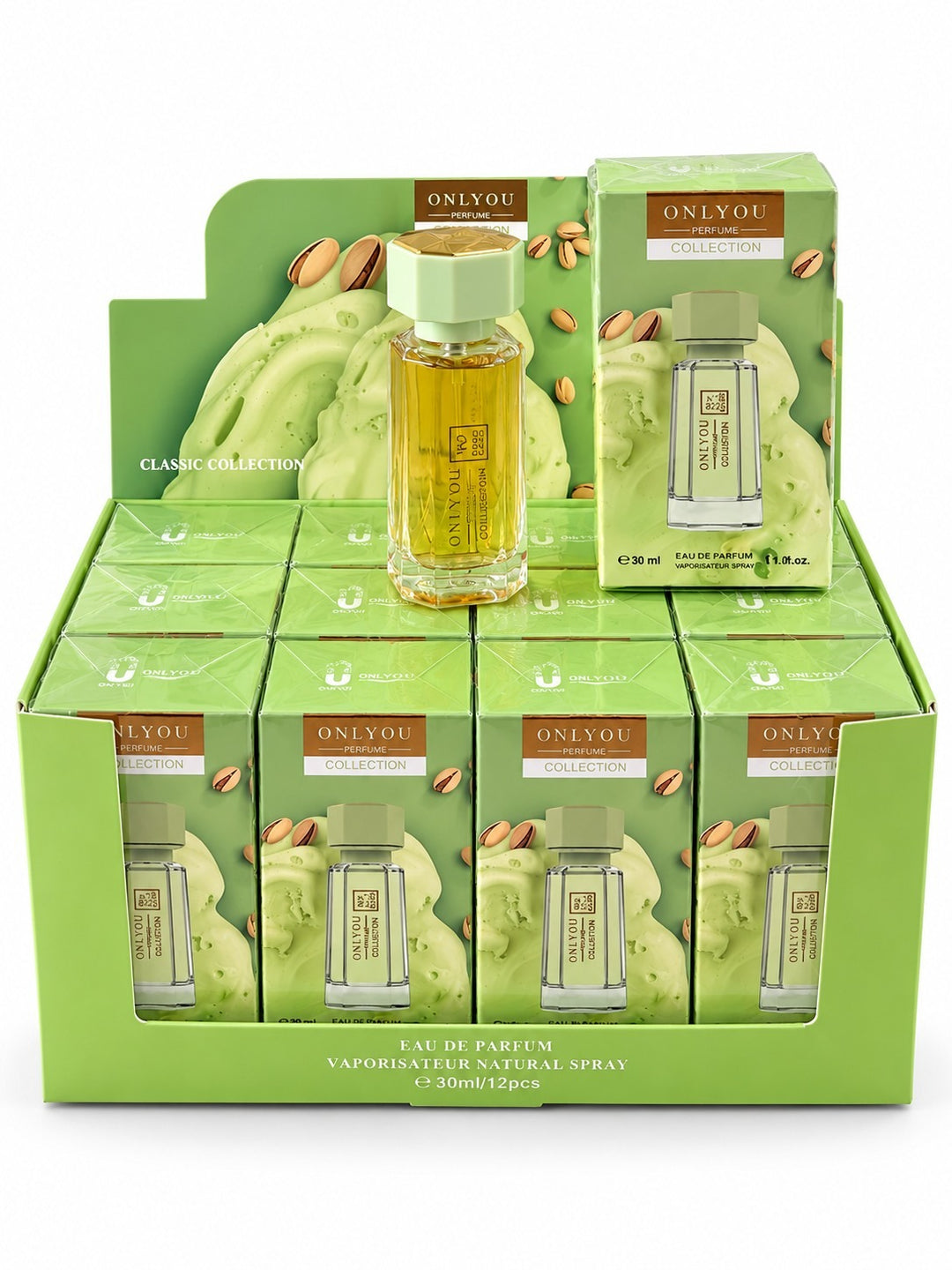 ONLYOU Green & gold - Box of 12