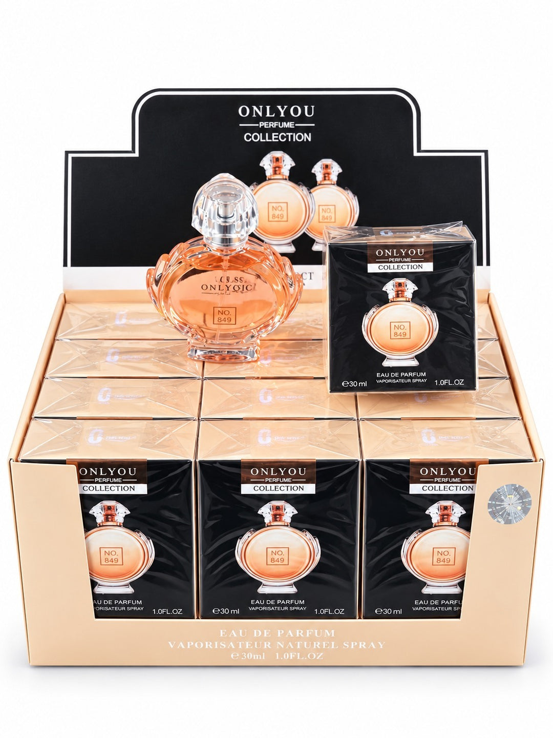 ONLYOU Peach oval - Box of 12